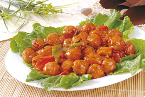 风味小牛肉丸