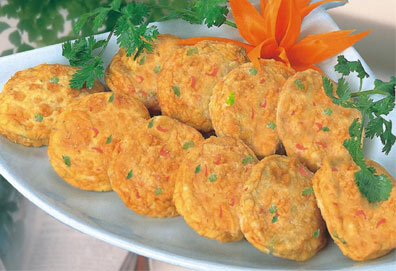 干贝丝饼